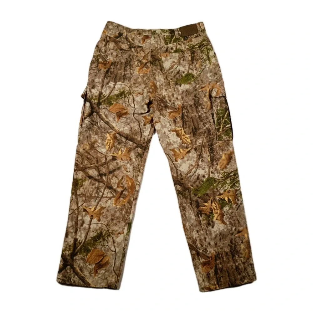 Men's‎ Cabelas Zonz Woodland Camo Pants  Lightweight Hunting Outdoors Size 36x32